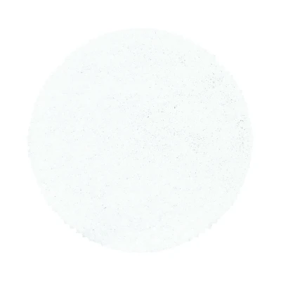 Afbeelding van Monaco Soft Shaggy Hoogpolig Vloerkleed Wit 120 cm rond