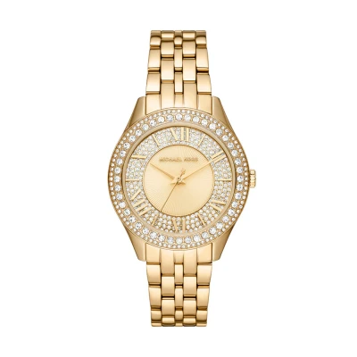 Afbeelding van Michael Kors MK4709 Horloge Harlowe staal goudkleurig 38 mm