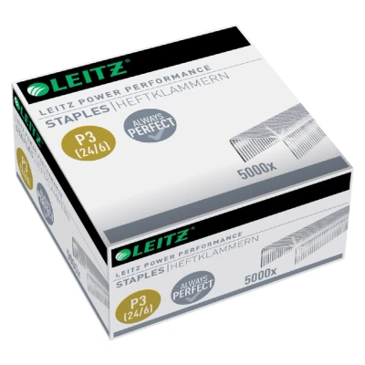 Afbeelding van Nieten Leitz P3 24/6 verzinkt 5000 stuks