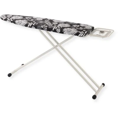 Afbeelding van SensaHome Strijkplank Inklapbare Strijktafel met Strijkijzerhouder 120x38cm Flowers