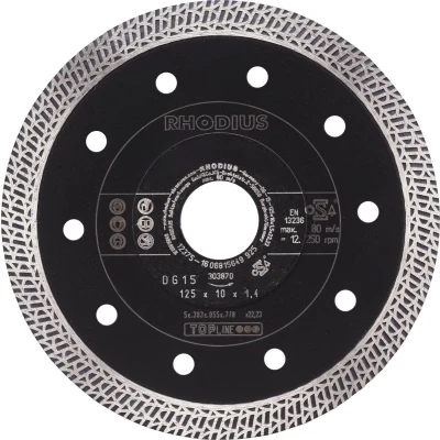Afbeelding van Rhodius DG15 125mm diamantzaagblad