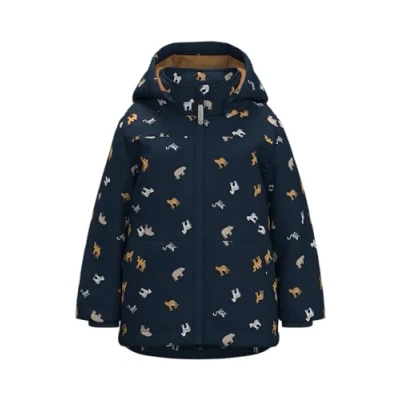 Afbeelding van NAME IT Nmmmax Jacket Mini Safari Noos korte jas voor jongens, blauw, 92 cm