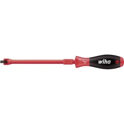 Afbeelding van Wiha Schroevendraaier SoftFinish sleufkop met vasthoudfunctie (32869)
