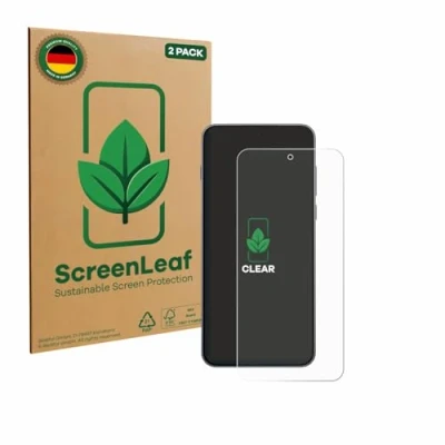 Afbeelding van ScreenLeaf Screenprotector voor OnePlus Nord 5 Duurzame schermbescherming Folie Beschermfolie transparant (2 Stuks)