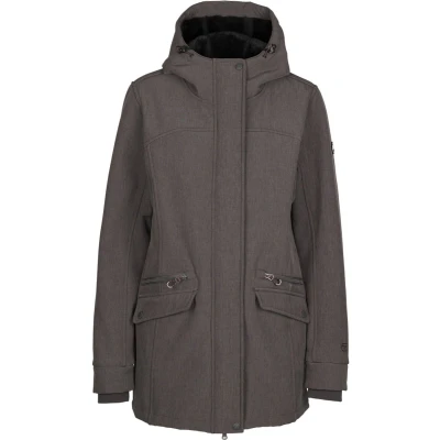 Afbeelding van Trespass Damen Winterjacke Anza Softshell Jacket Dark Grey Marl XL