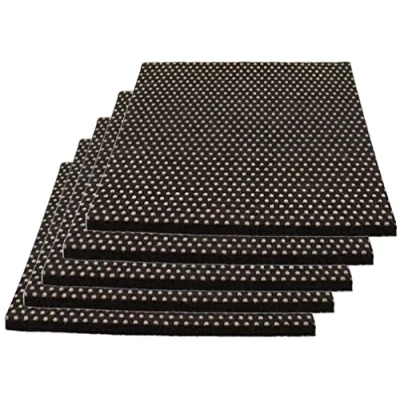 Afbeelding van Lifeswonderful 5 stuks antislip zelfklevende 100 x mm vilten pads voor meubelpoten vloerbescherming met hoge grip
