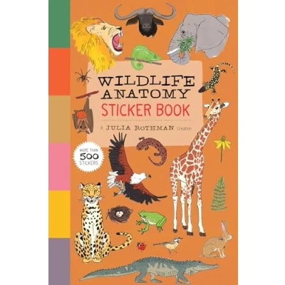 Afbeelding van Wildlife Anatomy Sticker Book: A Julia Rothman Creation: More than 500 Stickers