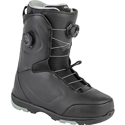 Afbeelding van Nitro Heren Club BOA Dual All Mountain Freeride Freestyle snelvetersysteem boot snowboardboot, zwart, MP 29.5 // EU 44 2/3 US 11,5