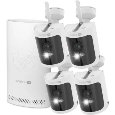 Afbeelding van Swann AllSecure4K Wireless Security Kit met 4x Wire Free