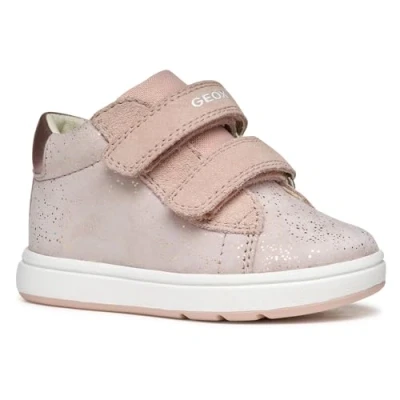 Afbeelding van Geox Babyschoenen voor kinderen, Maat: 26, Light rose Leer en textiel