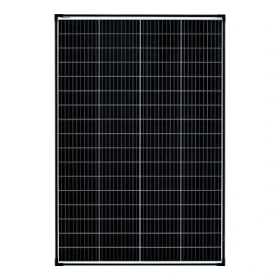 Afbeelding van enjoy solar 180 W 12 V monokristallijn zonnepaneel, 182 mm zonnecellen, 10 busbars ideaal voor camper, balkoninstallatie, tuinhuisjes, boot