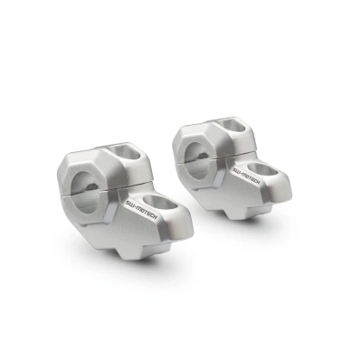 Afbeelding van SW Motech Stuurverhogers Barback 22 mm Sturen H=30 Back 21 Zilver
