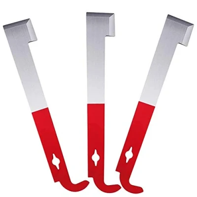 Afbeelding van Rvs Bijenkorf Schraper Tool, 3 Stks Tool Multifunctionele Met Handvat Zware Bijenteelt Apparatuur Voor Imkers