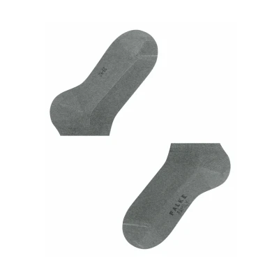 Afbeelding van Falke Family Sneaker Socks Everyday Casual Sokken Light greymel., Heren, Maat: 43 46, greymel.