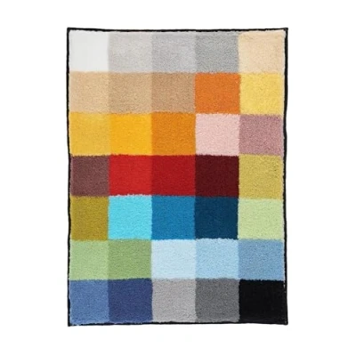 Afbeelding van Kleine Wolke Cubetto Badmat, polyacryl, meerkleurig, 65 x 90 cm