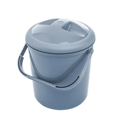 Afbeelding van Rotho Babydesign Bella Bambina luieremmer Geurdichte gemaakt van gerecycled plastic, hygiënisch &amp; milieuvriendelijk, blauw