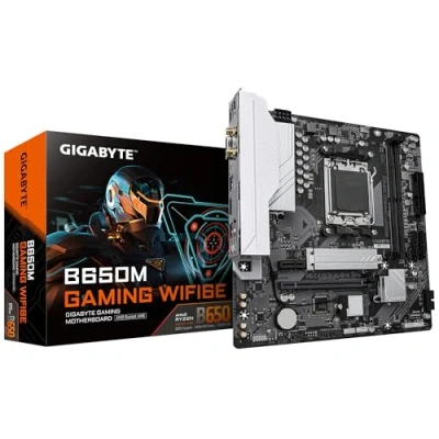 Afbeelding van GIGABYTE B650M GAMING WIFI6E moederbord AMD B650 Socket AM5 micro ATX