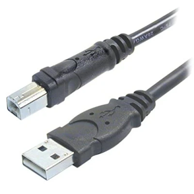 Afbeelding van Belkin USB kabel 2.0 A stekker, B stekker 3.00 m Grijs F3U133b10