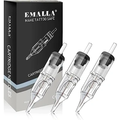 Afbeelding van Cartridges RL Emalla Cartridge naalden, ronde liner naalden voor machinepennen (1205RL)