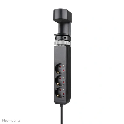 Afbeelding van Neomounts VOLT DS22 840BL6 Bureaucontactdoos met klem 2 x USB C (20W
