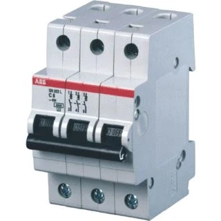 Afbeelding van Abb installatieautomaat 3 polig 6ka c kar 2cds213001r0064