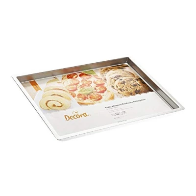 Afbeelding van Decora 0062648 Professionele bakvorm, 30 x 40 2,5 cm, rechthoekig, geanodiseerd