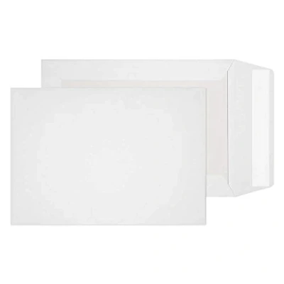 Afbeelding van Blake Puur verpakking C5 (A5) 229 x 162 mm Board Back Pocket Peel &amp; Seal Enveloppen (5111) Wit Pack van 125