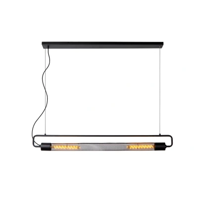 Afbeelding van Lucide CALIXT Hanglamp 2xE27 Zwart