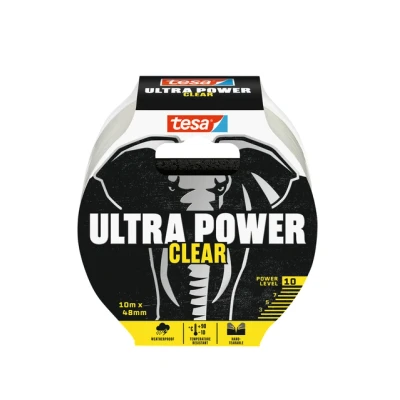 Afbeelding van Tape Tesa 56496 48mmx10m Ultra Power Clear transparant