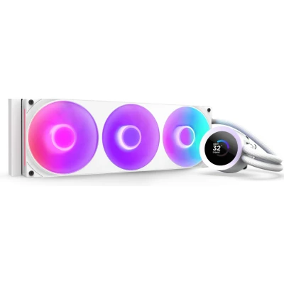 Afbeelding van NZXT Kraken Plus 360 V2 RGB wh waterkoeling