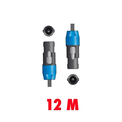 Afbeelding van QTX BSPK SPK1200 Speakon kabel 12 meter