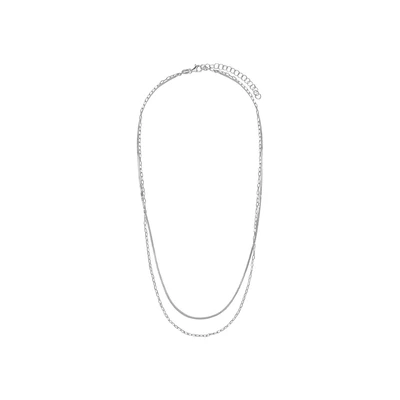 Afbeelding van Lucardi Ketting, Dames, Maat: One Size, Silver