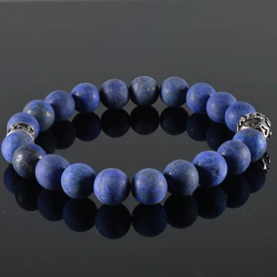Afbeelding van JayC&#039;s Armband heren Bleu Fonce Mat