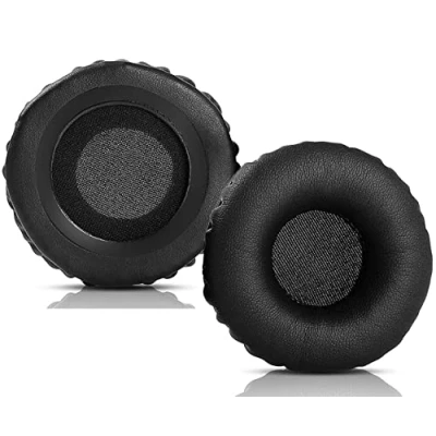 Afbeelding van HTINDUSTRY Premium oorkussens vervangende kussens compatibel met Jabra Evolve 20 30 40 65 Headset zachter proteïneleer/geheugenschuim