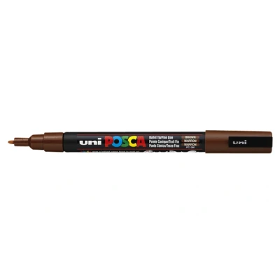 Afbeelding van Verfstift Posca PC3M F bruin
