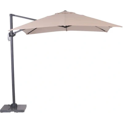 Afbeelding van Garden Impressions Hawaii zweefparasol S 250x250 d. grijs ecru