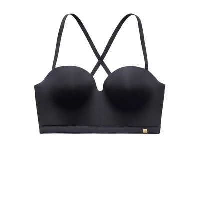 Afbeelding van Lascana Padded BRA Voorgevormde BH, Dames, Maat: 80C, Schwarz