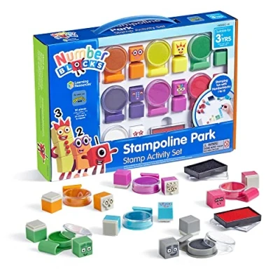 Afbeelding van Learning Resources ® Nummer blocks Stampoline Park Stempel Activity Set