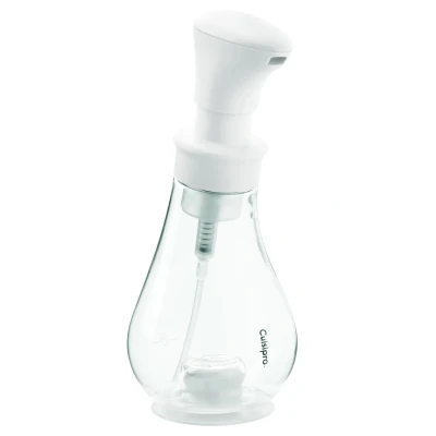 Afbeelding van Cuisipro Zeepdispenser met schuimpomp 390 ml Gebroken wit