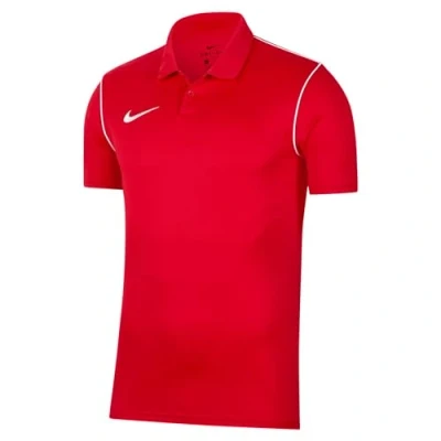 Afbeelding van Nike Performance Poloshirt, Heren, Maat: Large, University red / white