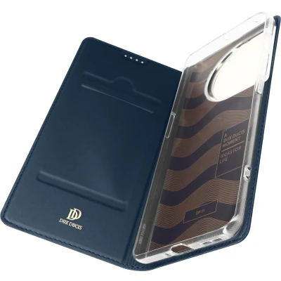 Afbeelding van Dux Ducis Telefoon Hoesje geschikt voor de OnePlus 11 Skin Pro Book Case Donker Blauw