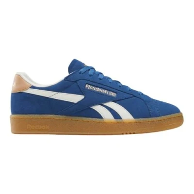 Afbeelding van Reebok Classic CLUB Grounds UK Unisex Sneakers laag, Maat: 34, Twilight blue/clay/chalk Veloursleer