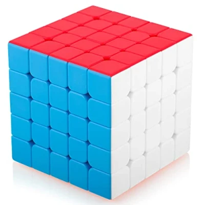 Afbeelding van Maomaoyu Speed Magic Cube Stickerless 5x5 5x5x5 Smooth 3D Twist Brain Teasers Stocking Filler Speelgoed
