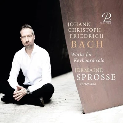 Afbeelding van Jermaine Sprosse JCF Bach: Works For Keyboard Solo (CD)