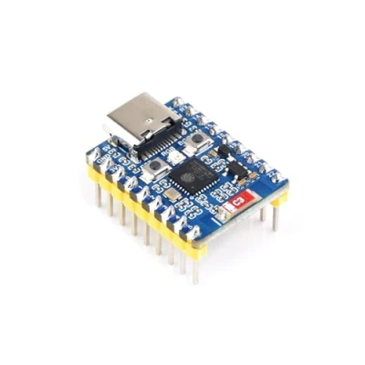Afbeelding van ESP32 C6 Microcontroller WiFi 6 Mini Development Board with Pre soldered Header C6FH4 Module 32 bit RISC V Processor, 6+Bluetooth 5+Bluetooth Mesh,Compatible ESP IDF, Arduino