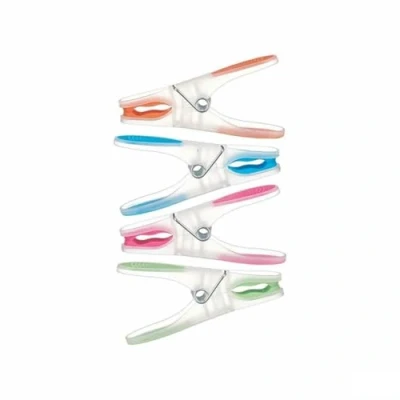 Afbeelding van Kledinghaken Multicolour Siliconen Plastic 10 Onderdelen Set (24 Stuks)
