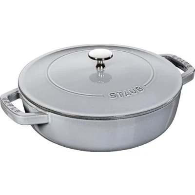 Afbeelding van Staub Hapjespan Chistera Grafietgrijs ø 24 cm / 2.4 liter
