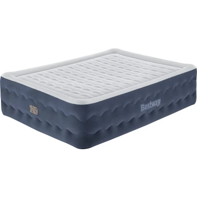 Afbeelding van Tritech TruLeisure Queen Luchtmatras met Ingebouwde Elektrische Pomp en Antimicrobiële Coating 2,03 m x 1,52 51 cm