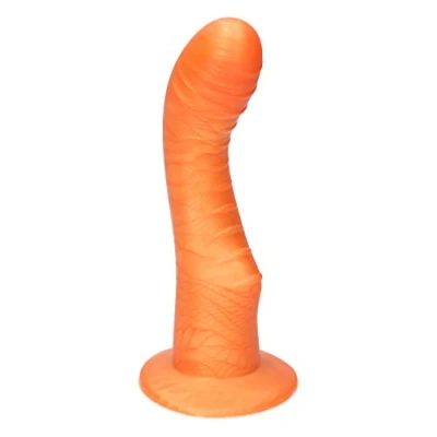 Afbeelding van Ylva &amp; Dite Kajsa Siliconen G spot / Prostaat dildo Made in Holland Oranje Geel
