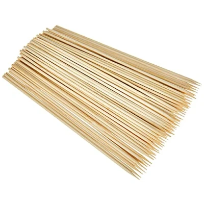 Afbeelding van ibili 100 bamboe spiesen 20 cm, natuurlijk, bruin, 30 x 26 cm